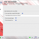 PDF Recovery Tool screenshot