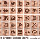 Free Bronze Button Icons screenshot