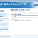 Paragon Backup & Recovery Home screenshot