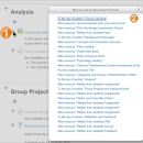 Moodle screenshot