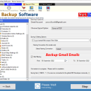 SysInspire Gmail Backup Software screenshot