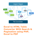 VeryUtils Excel to HTML Table Converter screenshot