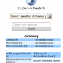 Blueseal Dictionary for Android screenshot