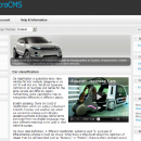 ApPHP MicroCMS Content Management System screenshot