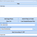 PNG To TIFF Converter Software screenshot