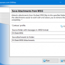 Save Attachments from MSG for Outlook screenshot