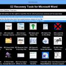 S2 Recovery Tools for Microsoft Word screenshot