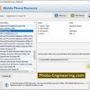 Mobile Phone Data Recovery screenshot