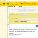 MSG To Office 365 Converter screenshot