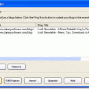 Blog Blaster screenshot
