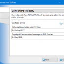 Convert PST to EML for Outlook screenshot