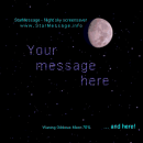 StarMessage Moon Phase Screensaver screenshot