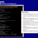 Sync screenshot