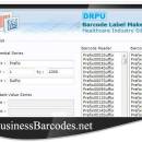 Barcodes Generator for Medical Equipment screenshot