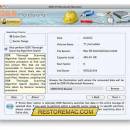Restore Mac Software screenshot