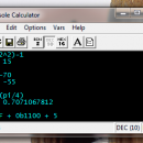 Console Calculator screenshot