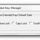 Extended Keys Manager screenshot