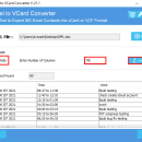 Sysinfo Excel to vCard Converter screenshot