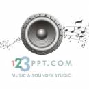 123PPT Music & SoundFX Studio screenshot