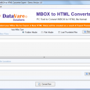 Datavare MBOX to HTML Converter Expert screenshot