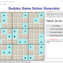 Sudoku Game Solver Generator for Windows screenshot