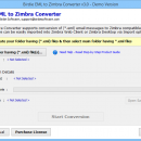 Birdie EML to Zimbra Converter screenshot