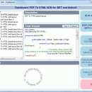 Bytescout PDF To HTML SDK screenshot