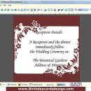 Wedding Cards Design Software screenshot