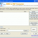 Auto CAD to PDF Converter screenshot