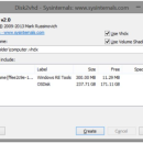 Disk2vhd screenshot