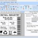 Retail Industry Barcode Labeling Tool screenshot