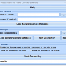 MS Access Tables To FoxPro Converter Software screenshot