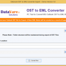 DataVare OST to EML Converter Expert screenshot