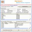 Mobile Inspector Software screenshot