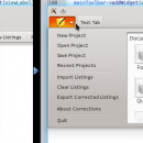 CustomMenu screenshot