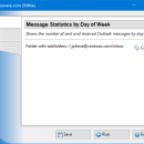 Message Statistics by Week Day screenshot