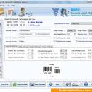 Healthcare Industry Barcode Label screenshot