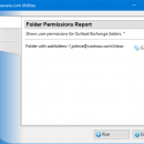 Folder Permissions Report for Outlook screenshot