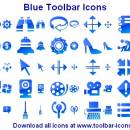 Blue Toolbar Icons screenshot