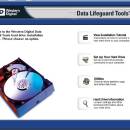 Western Digital Data Lifeguard Diagnostics screenshot