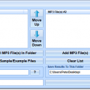 Join Two MP3 File Sets Together Software screenshot