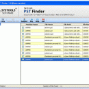 Download PST Finder Free screenshot
