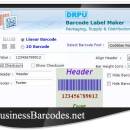 2D Barcodes for Packaging Supply screenshot