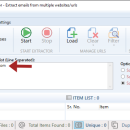 Advanced Web Email Extractor screenshot