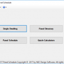 Loadcalc 2017 Panel Schedule Trial screenshot