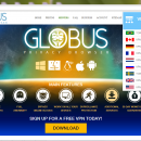 Globus Privacy Browser screenshot