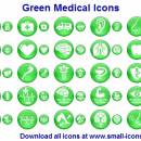 Green Medical Icons screenshot