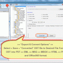 Microsoft OST to PST Converter FREE screenshot