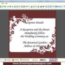 Wedding Card Designer Software screenshot