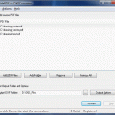 PDF to DXF Converter screenshot